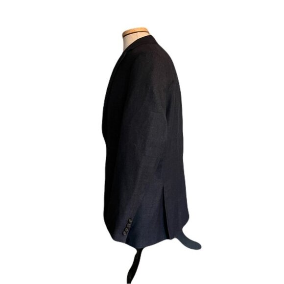 Ralph Lauren 44R Blue Check 2 Vent 2 Button Blazer - Picture 2 of 7